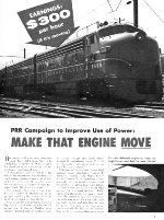 "Make That Engine Move," Page 1, 1957